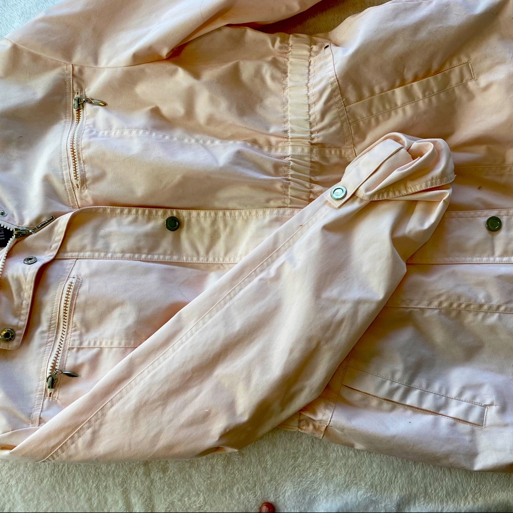 Light Pink Bomber Jacket